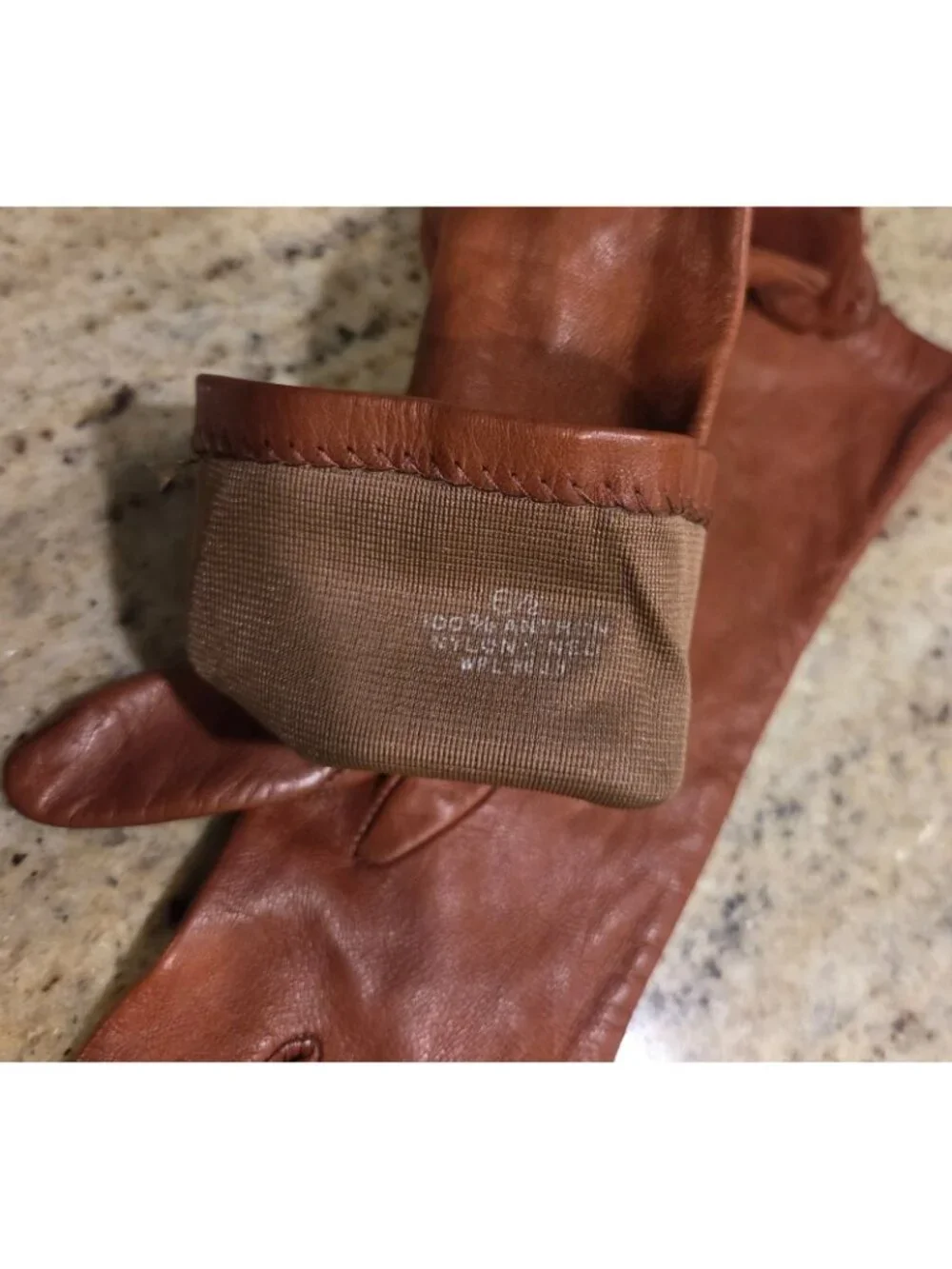 Vintage Womens Size S /6.5 Rust Brown Soft Leather Lined Formal 10